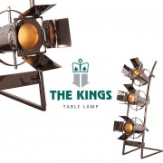 【THE KINGS】Rocker studio搖滾樂團攝影棚復古工業檯燈
